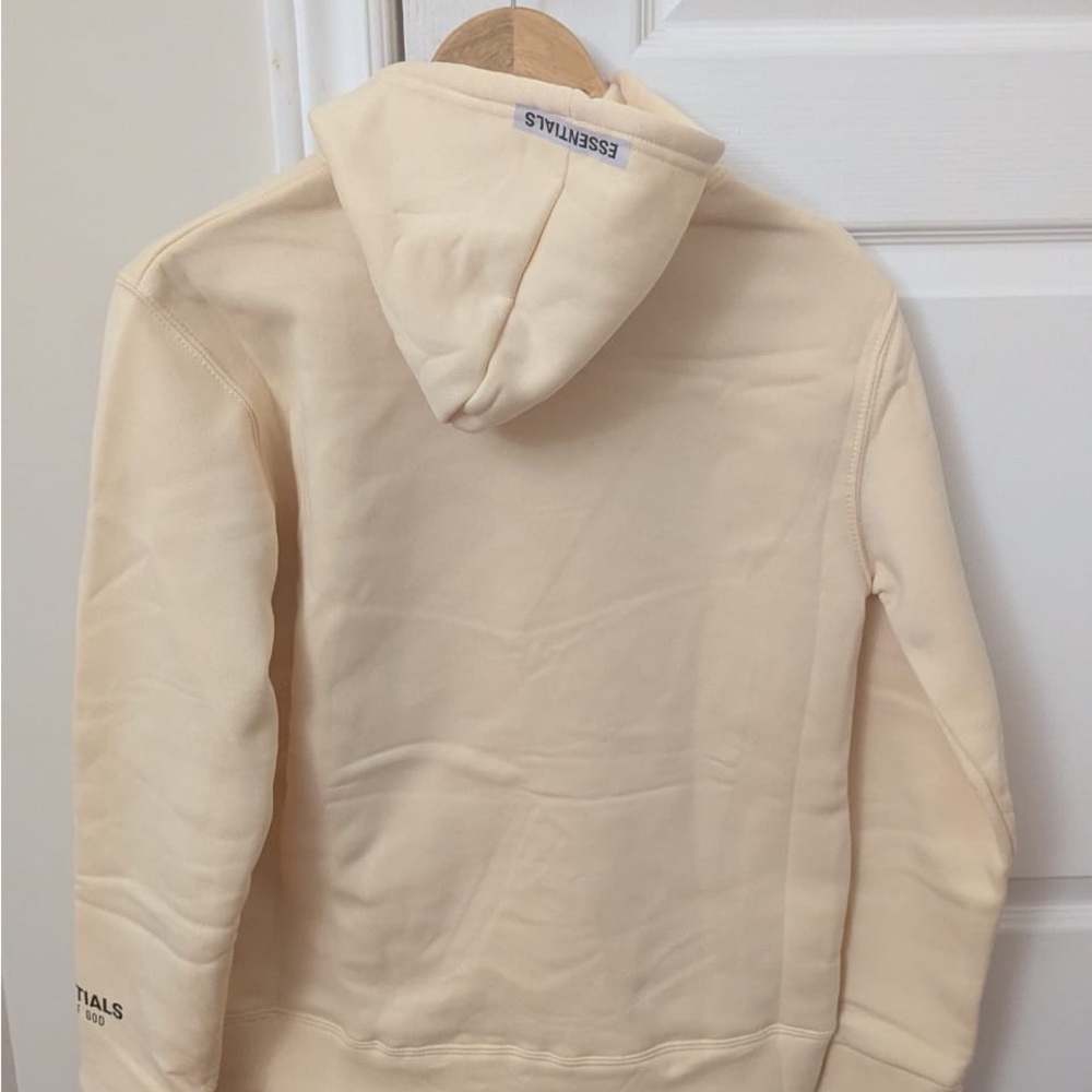 Essentials Men's Cream Hoodie